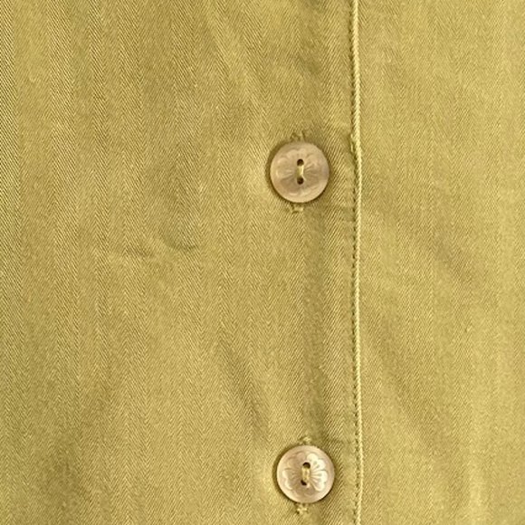 Alfred Dunner Size 16 Rayon/Polyester Green & Black Button Top Floral Embroidery - Picture 10 of 12